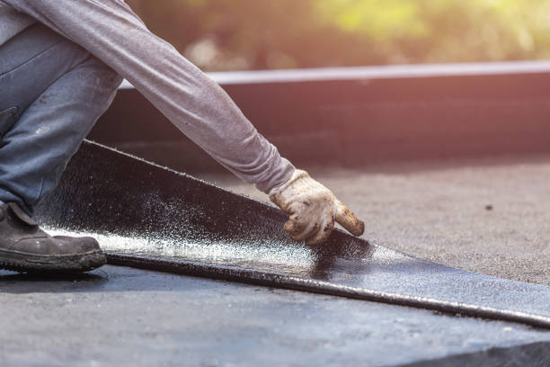 Professional Waterproofing technician working in Tremont City, OH